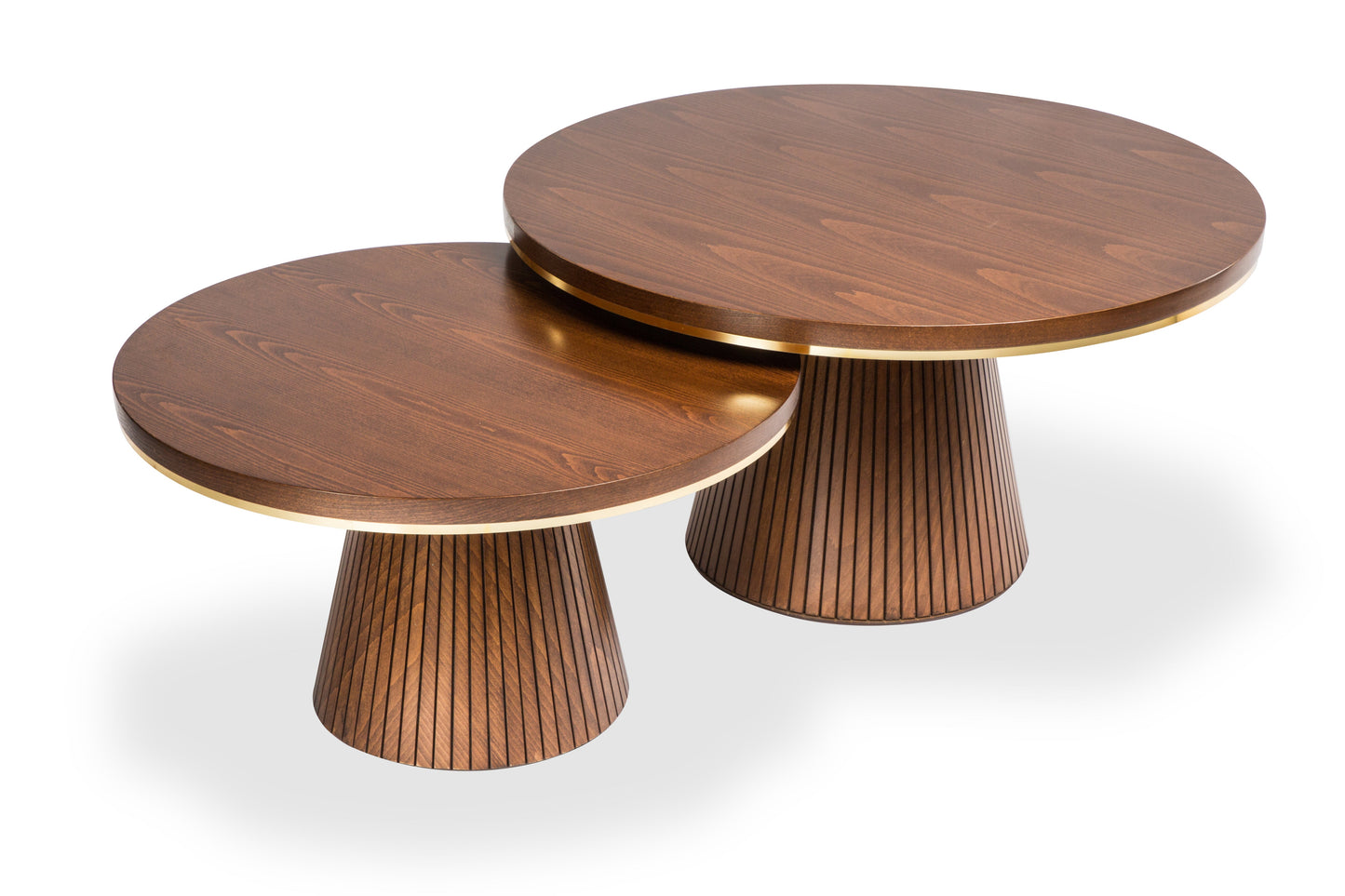 Unique accent table with sculptural design