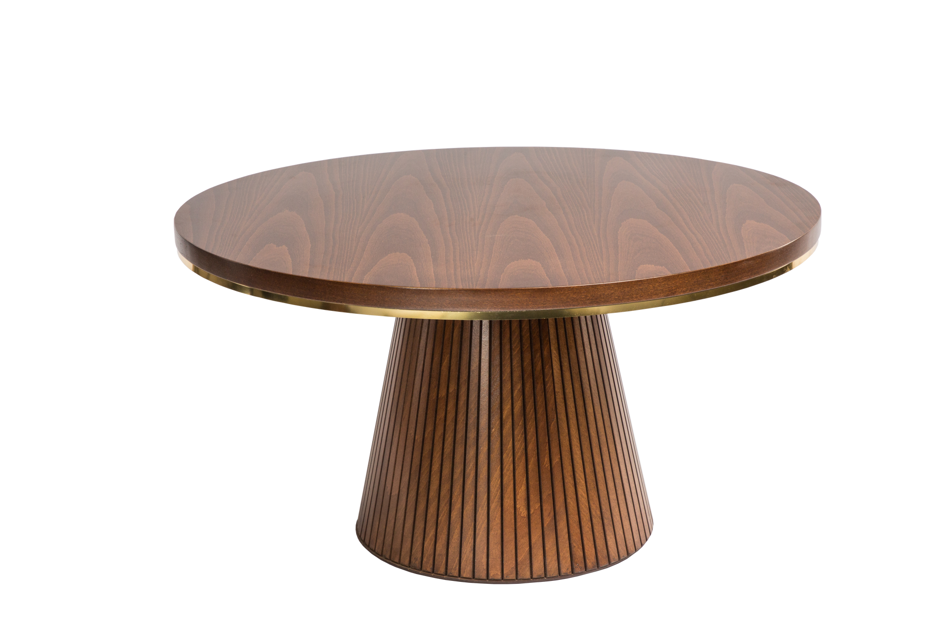Unique accent table with sculptural design