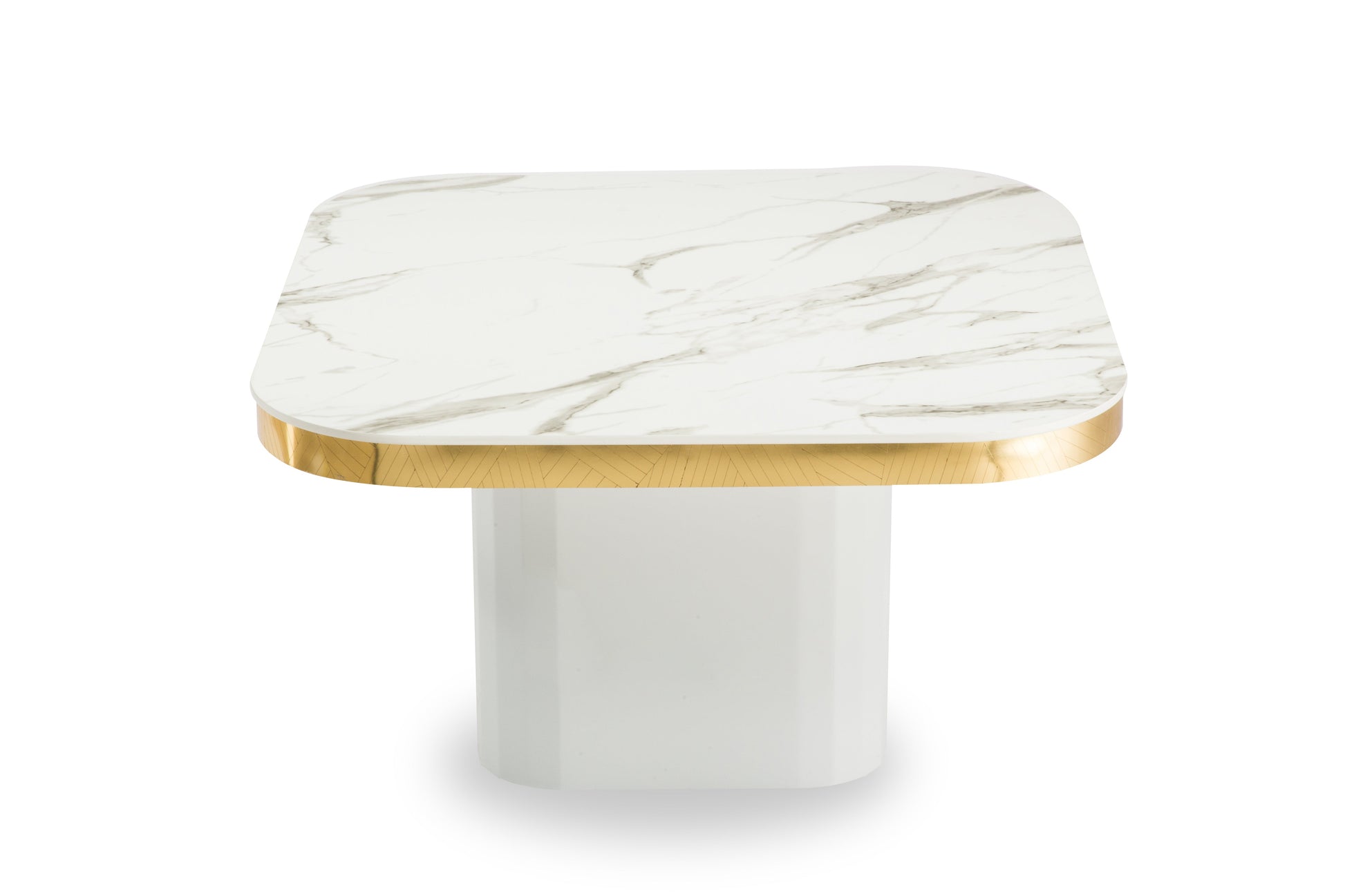 Unique accent table with sculptural design