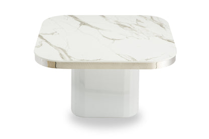 Unique accent table with sculptural design