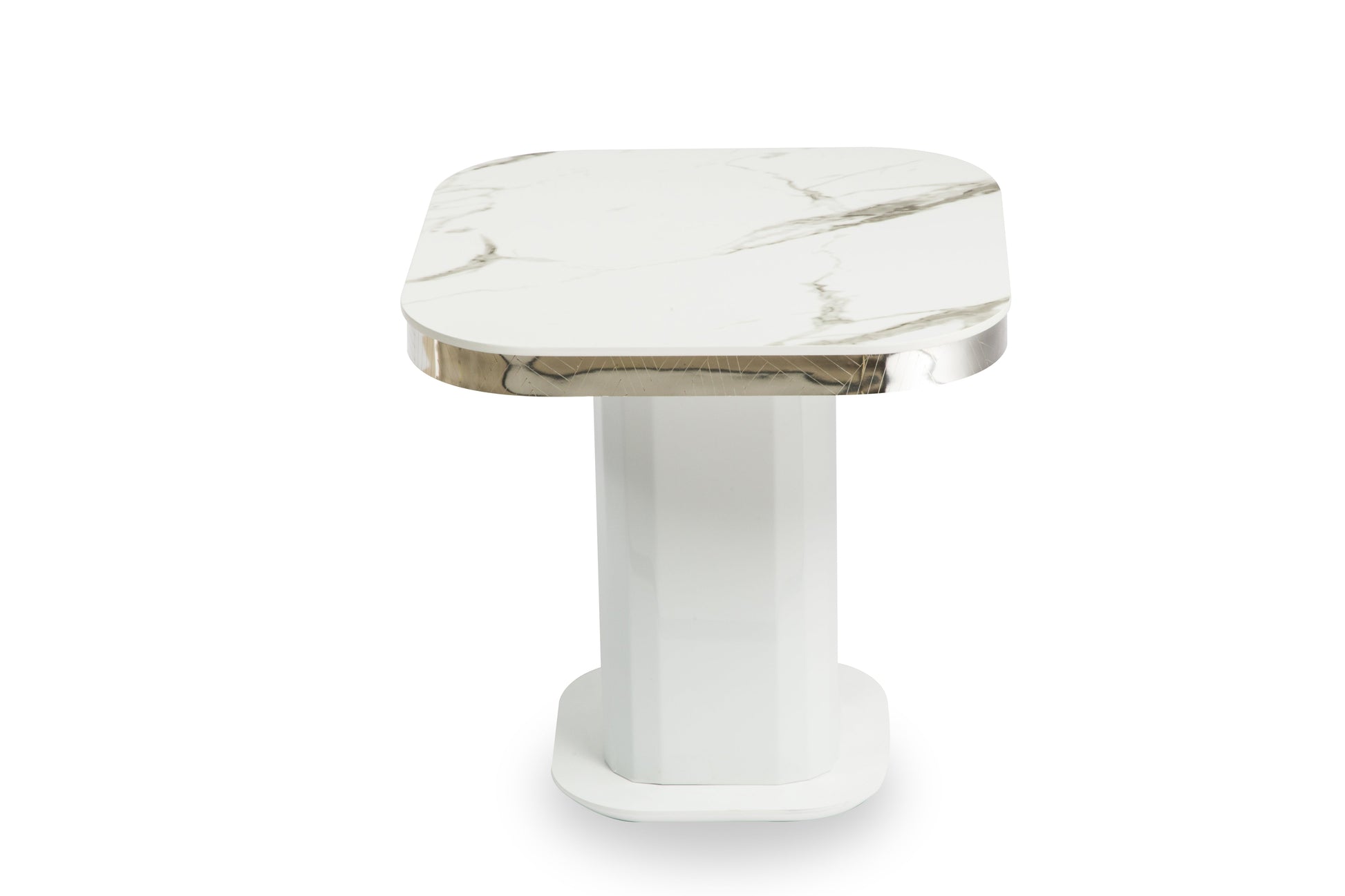 Unique accent table with sculptural design