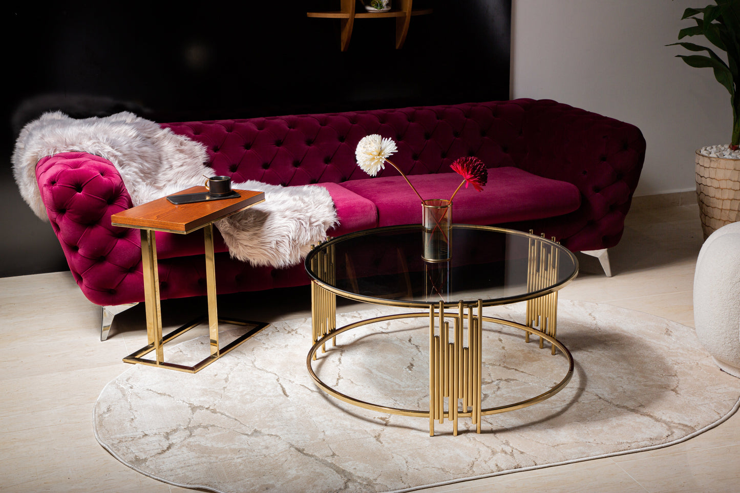 The Perfect Finishing Touch: Shop Marble, Glass & Wooden End Tables at like.furniture